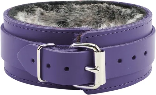 Vista 2 de Collar Atlas hecho a mano de cuero Latigo Premium Collar de piel de lujo