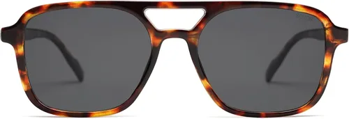 Vista 3 de SOJOS Lentes de sol estilo aviador retro para mujeres y hombres, rectángulos de moda SJ2202