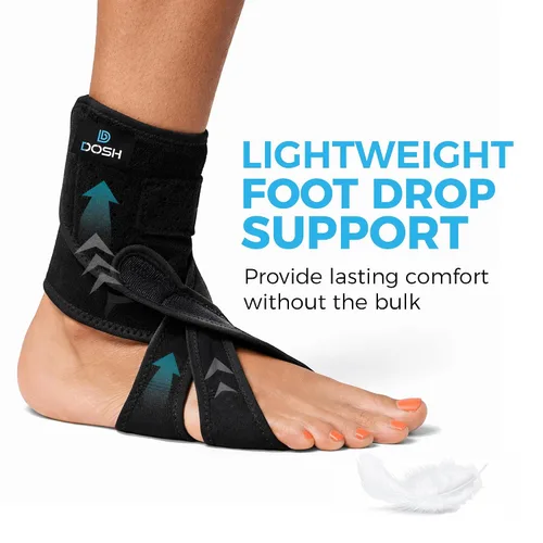 Vista 6 de Dosh AFO - Soporte para caída de pie para caminar - AFO - Unisex (Derecho - Talla única)
