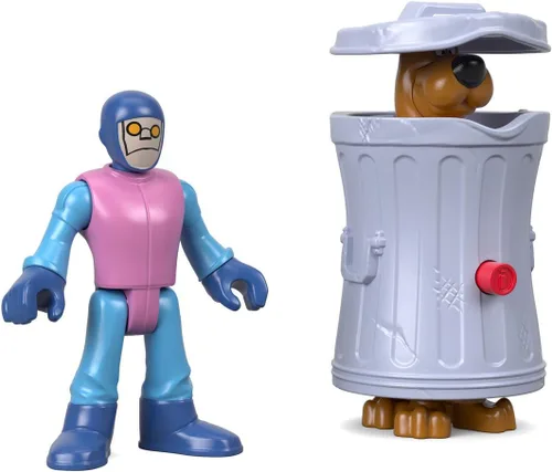 Vista 4 de Fisher-Price Imaginext Scooby-Doo Ocultar Scooby & Funland Robot - Figuras, multicolor