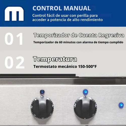 Vista 2 de Moffat Turbofan E22M3 - Horno de convección eléctrico de tamaño medio con soporte, doble pila, control manual