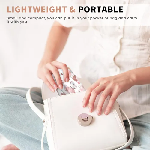 Vista 7 de molshine Estuche rígido de piel sintética para gafas, estuche portátil de viaje para hombres, mujeres, niñas, viajes, estudio, trabajo