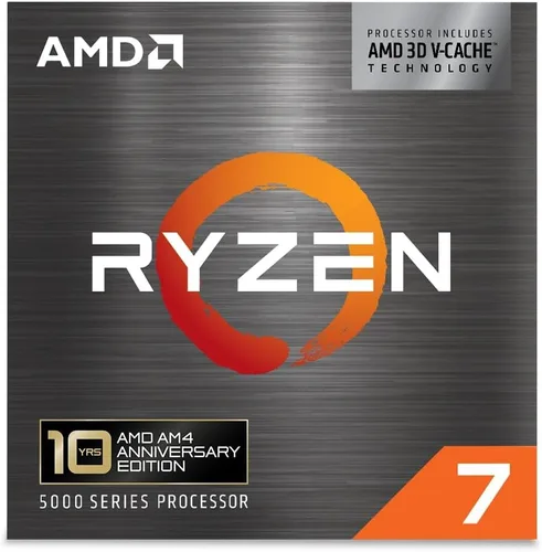 Vista 2 de AMD Procesador de escritorio Ryzen 7 5800X3D de 8 núcleos y 16 hilos con tecnología AMD 3D V-Cache