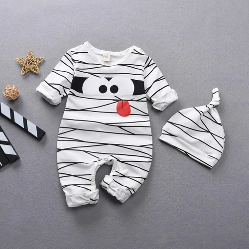 Vista 2 de Aalizzwell Traje a juego de Halloween para bebés y niñas