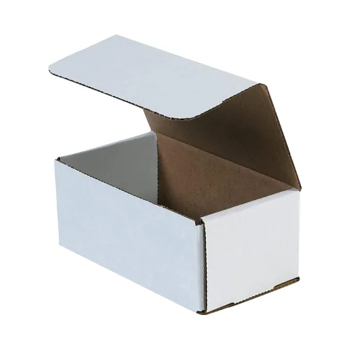 Vista 11 de Box USA Cajas de envío pequeñas 5"L x 4"W x 3"H, paquete de 50 - Cajas blancas a prueba de aplastamiento para embalaje, almacenamiento, regalos