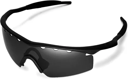 Vista 2 de Walleva - Lentes de repuesto o lentes con ventilación para gafas Oakley M Frame Strike con montura negra