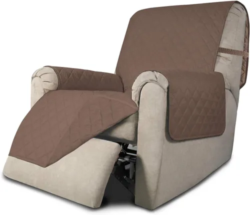 Vista 321 de Easy-Going - Funda reversible para sofá, resistente al agua, con varillas de espuma y correas elásticas, protector de muebles para mascotas y perros