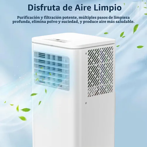 Vista 2 de Antarctic Star Aire acondicionado portátil de 8000 BTU, unidad de CA