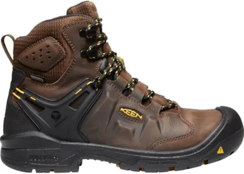Vista 2 de KEEN Utility Botas de trabajo industriales impermeables Dover de 6 pulgadas con punta compuesta para hombre
