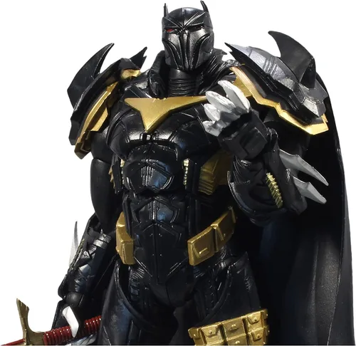 Vista 3 de DC Multiverse Batman vs Azrael (Batman Armor) - Figura de acción de 7 pulgadas con accesorios