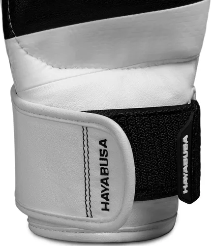 Vista 5 de Hayabusa T3 - Guantes de boxeo Pro Style MMA de 4oz para hombres y mujeres Blanco/Negro