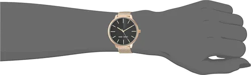 Vista 4 de Nine West - Reloj pulsera de malla para mujer
