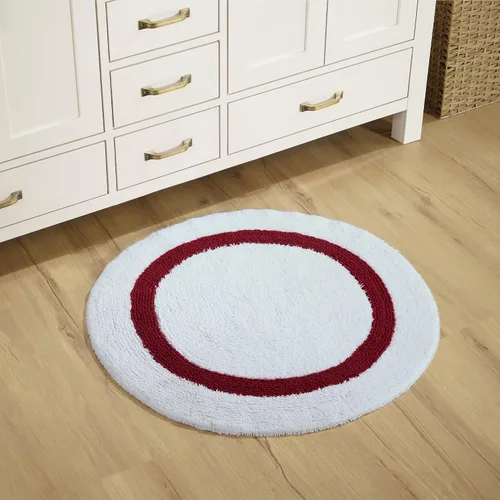 Vista 85 de Better Trends - Alfombra de baño 100% algodón reversible, altamente absorbente y lavable a máquina, suave, tapete de ducha para piso de baño