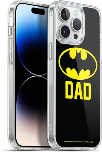 Vista 328 de Head Case Designs Funda de gel con licencia oficial de Batman DC Comics Bat Signal Logos [protección de grado militar] compatible con Apple iPhone 7