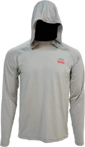Vista 10 de BUBBA Ultimate Performance Lifestyle Pullover with Hood - UPF 50+ UV Sun Protection - Moisture Wicking - Fishing, Hiking Azul Carolina