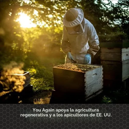 Vista 8 de You Again Super Honey Clean Energy Gel, miel y sal del Himalaya Combustible de reposición de electrolitos Entrenamientos de resistencia y gel