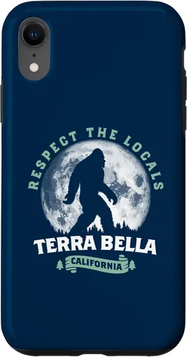 Vista 9 de iPhone 12 mini Terra Bella California Bigfoot Night Walk Retro Case