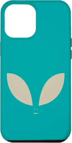 Vista 6 de Funda Alien minimalista beige verde azulado para iPhone 15