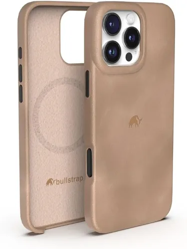 Vista 13 de Bullstrap Funda de cuero hecha a mano de alta calidad para iPhone 13 Ajuste impecable sin volumen y compatible con MagSafe Funda de cuero