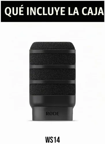 Vista 4 de RØDE WS14 Filtro antipop premium para PodMic y PodMic USB (Negro)