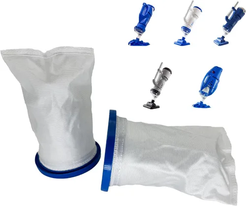 Vista 8 de Soporte de algodón de repuesto para filtro de vacío para Pool Blaster (1 cono azul)