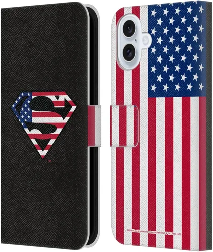 Vista 143 de Head Case Designs Funda de piel con licencia oficial de Superman DC Comics con logotipos negros y rojos compatible con Apple iPhone 11