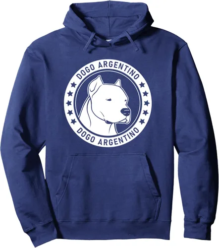 Vista 5 de Sudadera con capucha Dogo Argentino