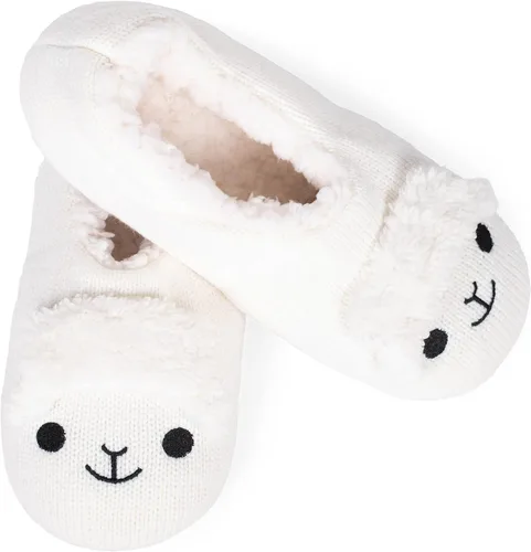 Vista 11 de Elanze Designs Pantuflas suaves antideslizantes con forro de felpa para interior para mujer Negro