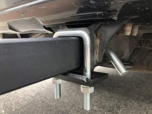 Vista 7 de MaxxHaul Soporte de plataforma para 2 bicicletas, solo receptor de 2 pulgadas, capacidad de 75 libras, compatible con bicicletas eléctricas