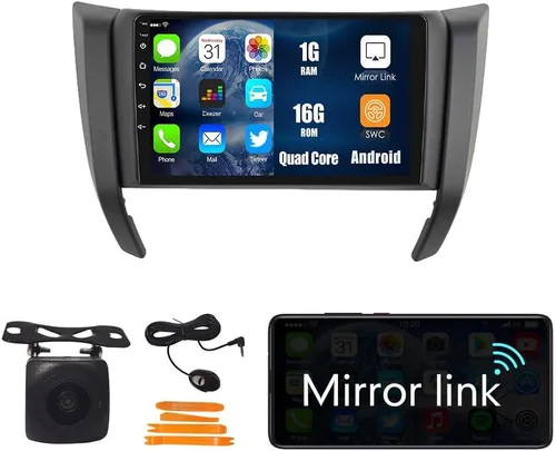 Vista 23 de Coche CarPlay Android Navegación Automática Estéreo GPS Radio Cámara Pantalla 10.33 "QLED Pantalla Táctil Headunit Tablet Pad Media Player