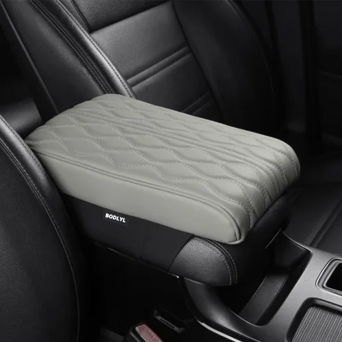 Vista 11 de Funda para consola central de automóvil, cojín de espuma viscoelástica para reposabrazos de automóvil, almohadilla para reposabrazos de automóvil