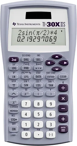 Vista 12 de Calculadora científica Texas Instruments TI-30 X IIS 2-Linea, Blanco