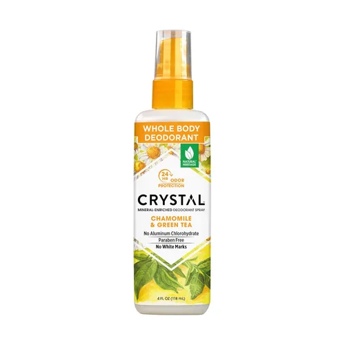 Vista 7 de CRYSTAL™ - Desodorante mineral en aerosol, desodorante corporal con protección contra olores las 24 horas, spray de lavanda y té blanco, no mancha