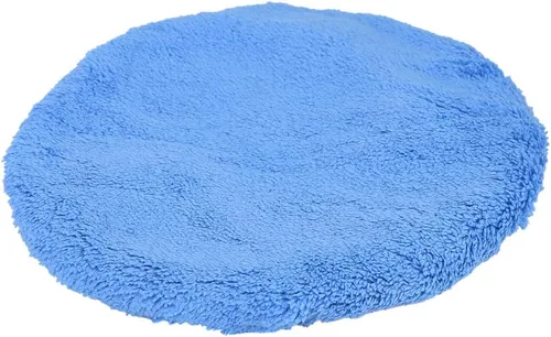 Vista 7 de X AUTOHAUX 5pcs 9-10 pulgadas azul cielo microfibra cera de coche pulido capó cubierta de almohadilla de pulido