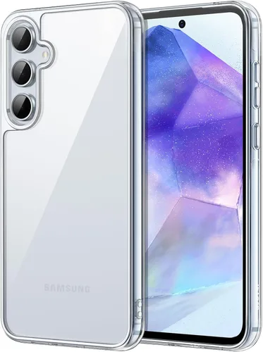 Vista 7 de JETech Funda para Samsung Galaxy A54, antiamarilleo, transparente