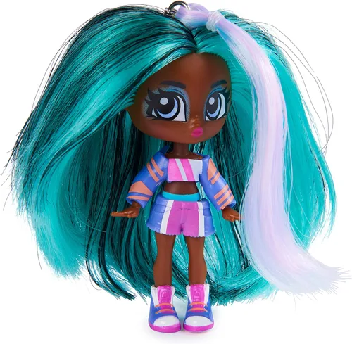Vista 10 de B Pack, Luscious Locks Frank E-Girl - Muñeca coleccionable con extensión de pelo extraíble y accesorios para muñeca, 3.5 pulgadas, juguetes