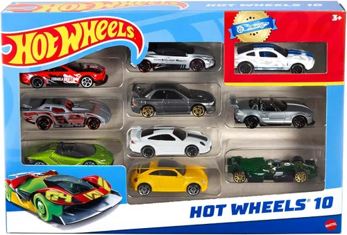 Vista 6 de Hot Wheels 10-Pack (Styles May Vary) + Hot Wheels Unleashed 2 Turbocharged - Nintendo Switch