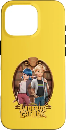 Vista 19 de Funda para iPhone 13 Miraculous Ladybug and Cat Noir The Movie Marinette Adrien