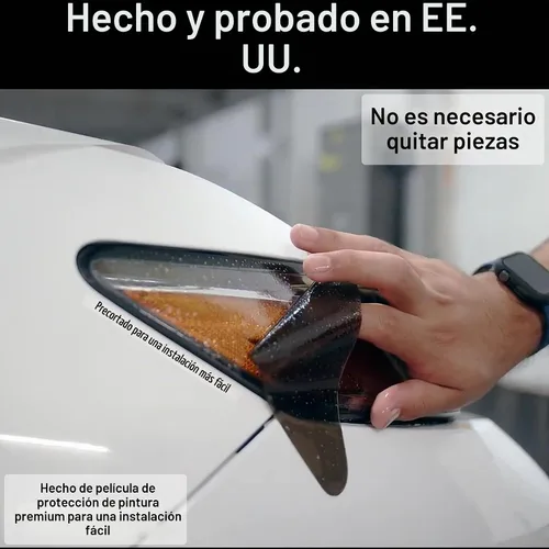 Vista 4 de BOGAR TECH DESIGNS Kit de tinte de luz de freno de tercera cola compatible con Dodge Durango 2014-2020, oscuro