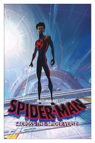 Vista 13 de Trends International Marvel Spider-Man: Across The Spider-Verse - Miles Morales - Póster de pared de una hoja, 22.4 pulgadas de largo x 14.7