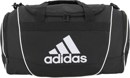 Vista 2 de Adidas Diablo bolsa deportiva pequeña, color negro y blanco
