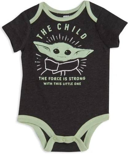 Vista 3 de STAR WARS Mandalorian The Child - Juego de capas de 3 piezas pantalones de cuerpo con capucha