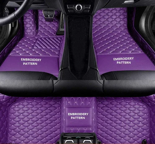 Vista 8 de Alfombrillas personalizadas para automóvil, sedán, SUV, automóvil, deportivo, antideslizantes, de lujo (beige)