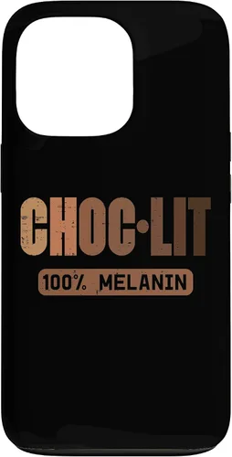 Vista 9 de Funda para iPhone 14 Pro Choc Lit Melanin Black Pride History BHM African Men Women