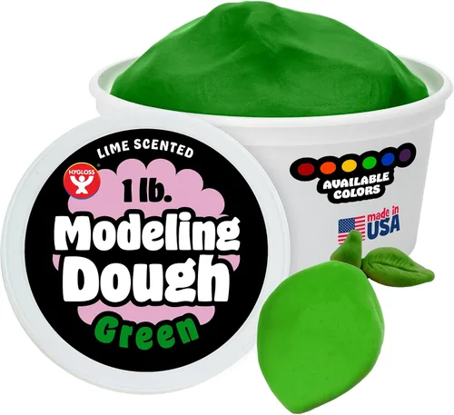 Vista 11 de Hygloss Masa de Modelado para Jugar para Niños – Masa Sensorial Segura y No Tóxica para Artes y Manualidades – Tubo de 1 lb – Arcilla de Jugar