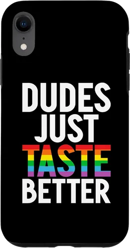 Vista 25 de Dudes just Taste Better Gay - Carcasa para iPhone 17
