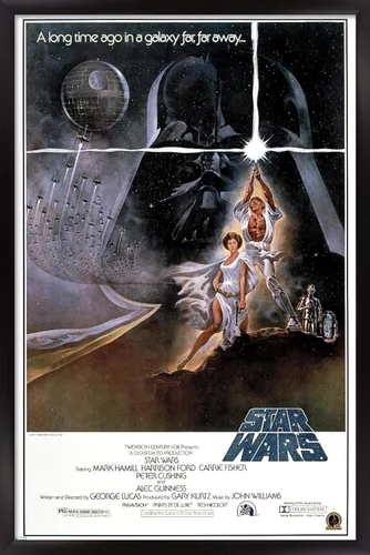 Vista 5 de Trends International 24X36 Star Wars: A New Hope - Póster de pared original de una hoja, 24" x 36", versión sin marco