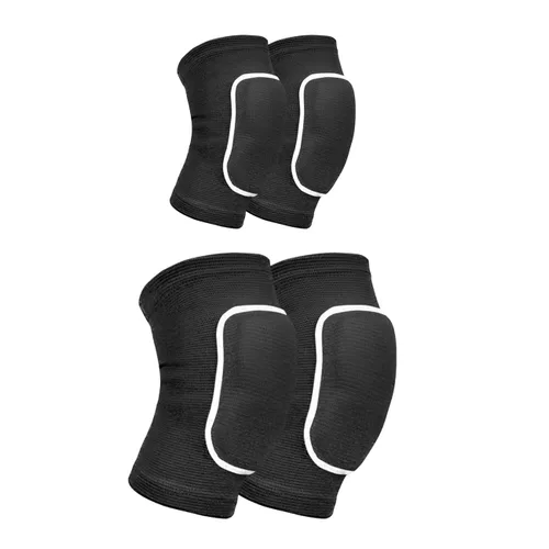 Vista 7 de Rodilleras de voleibol, suaves y transpirables, adecuadas para fútbol, baloncesto, yoga, correr, ejercicios de ciclismo, y adecuados tanto