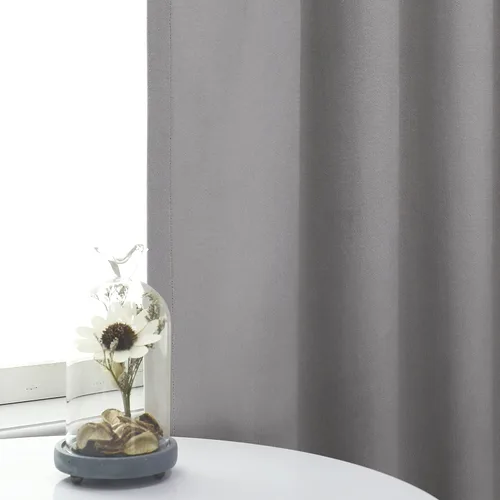 Vista 7 de WEST LAKE Cortinas opacas de invierno de terciopelo gris para oscurecer la habitación, cortinas de lujo súper suaves para dormitorio, bolsillo