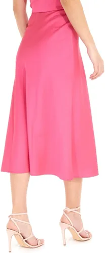 Vista 2 de GUESS Falda midi de encaje Bianca para mujer